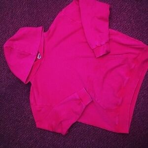 Pink Light Washed Hoodie